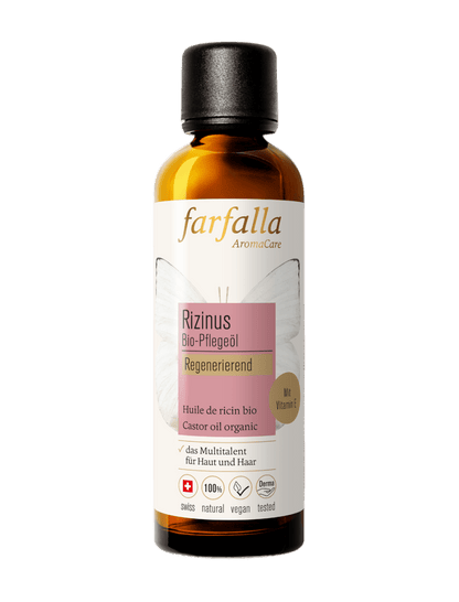 Farfalla – Rizinus Bio-Pflegeöl, regenerierend, 75 ml - Farfalla