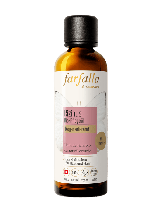 Farfalla – Rizinus Bio-Pflegeöl, regenerierend, 75 ml - Farfalla