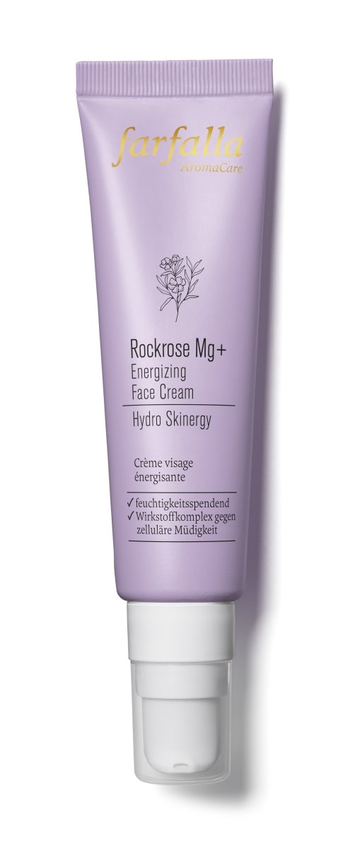 Farfalla - Rockrose Mg+ Energizing Face Cream, Hydro Skinergy, 30ml - Farfalla
