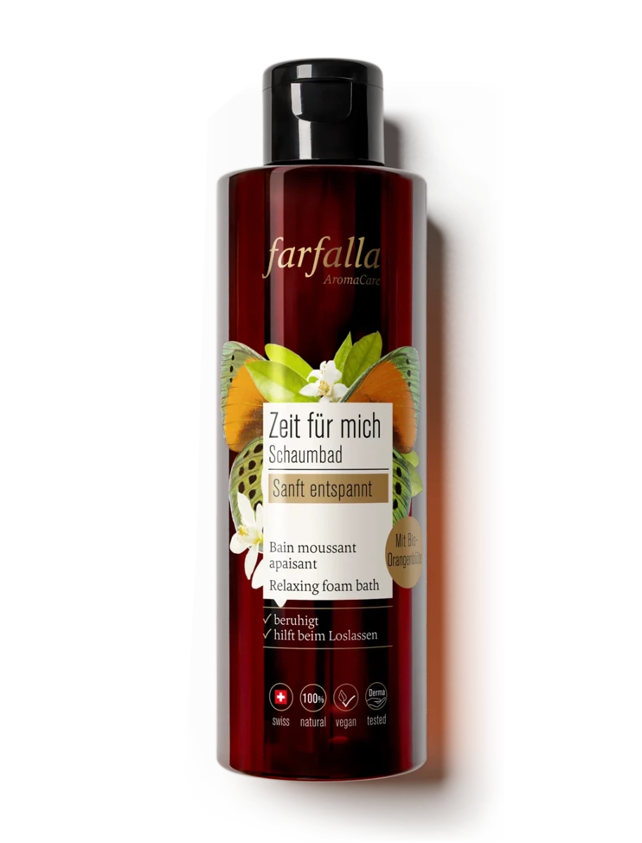Farfalla – Sanft entspannt, Zeit für mich Schaumbad, 200 ml - Farfalla