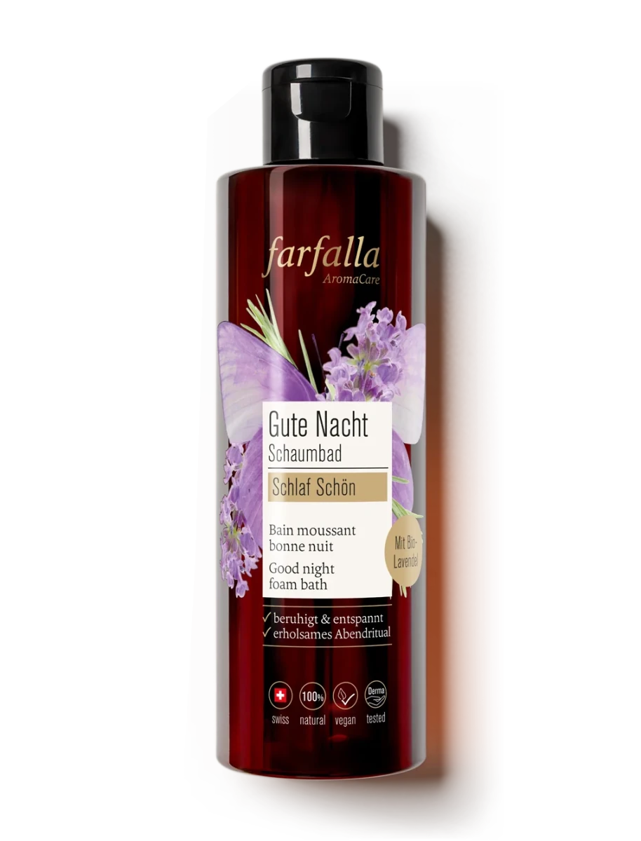Farfalla – Schlaf schön, Gute Nacht Schaumbad, 200 ml - Farfalla