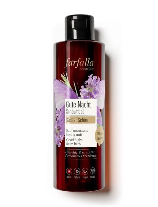 Farfalla – Schlaf schön, Gute Nacht Schaumbad, 200 ml - Farfalla
