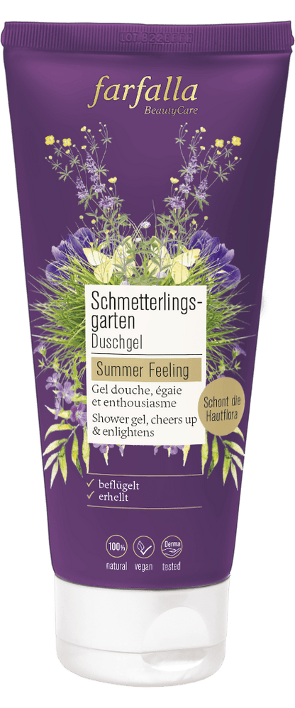 Farfalla – Schmetterlingsgarten Duschgel, 200 ml - Farfalla