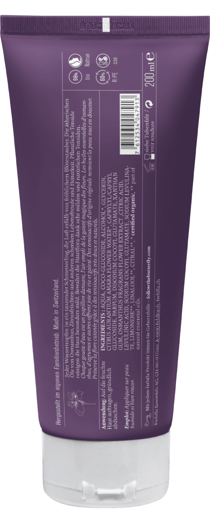 Farfalla – Schmetterlingsgarten Duschgel, 200 ml - Farfalla
