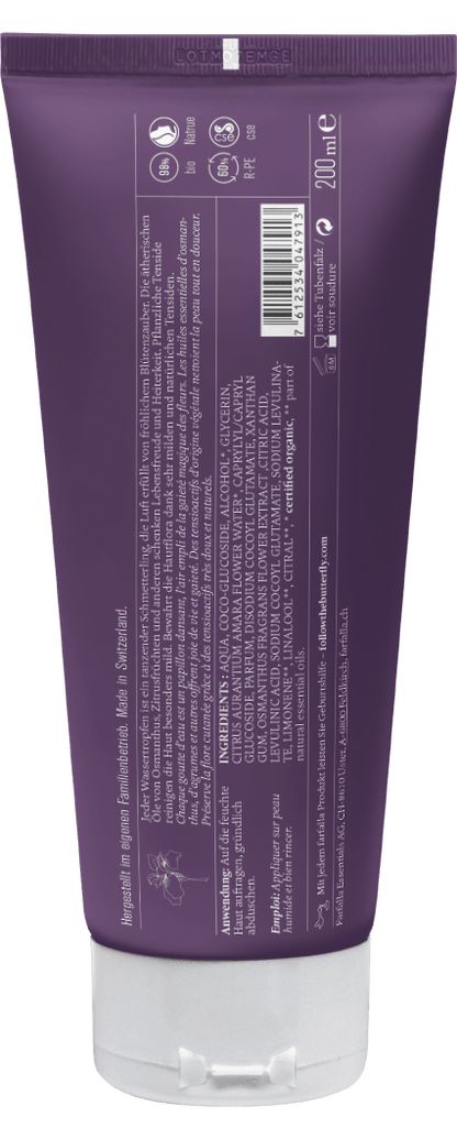 Farfalla – Schmetterlingsgarten Duschgel, 200 ml - Farfalla