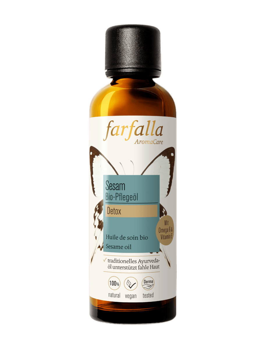 Farfalla – Sesam Bio-Pflegeöl, Detox, 75 ml - Farfalla