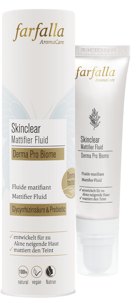 Farfalla Skinclear Mattifier Fluid, Derma Pro Biome, 30ml - Farfalla