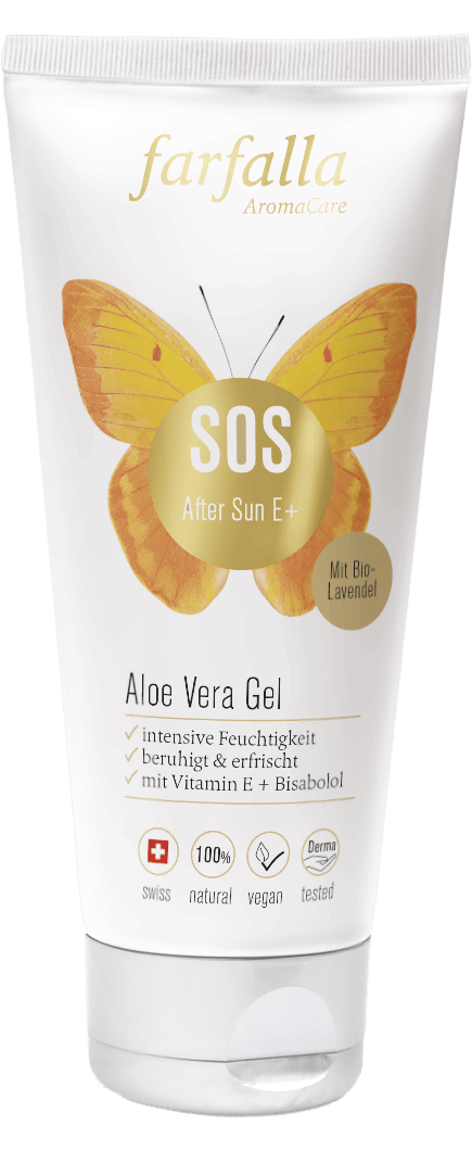 Farfalla SOS After Sun E+ Aloe Vera Gel, 100 ml - Farfalla