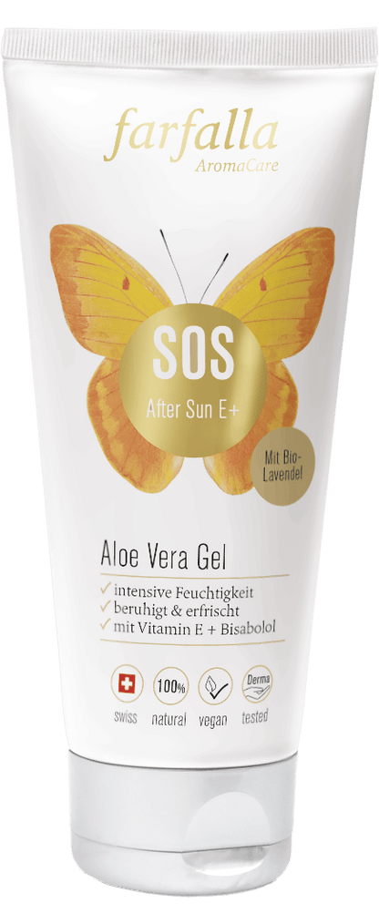 Farfalla SOS After Sun E+ Aloe Vera Gel, 100 ml - Farfalla