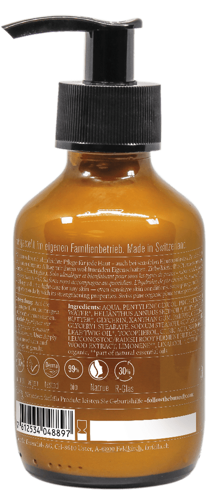 Farfalla Swiss Pine Natural Body Lotion, 150ml - die Naturcosmetic