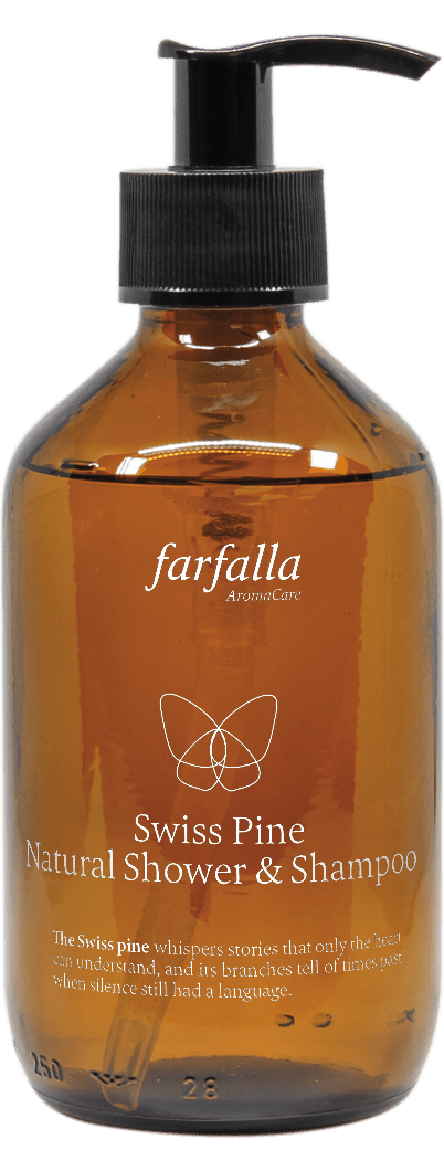 Farfalla Swiss Pine Natural Shower & Shampoo, 250ml - Farfalla