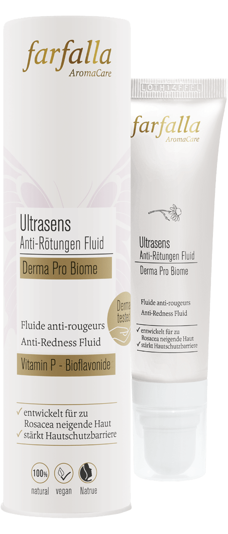 Farfalla Ultrasens Anti-Rötungen Fluid, Derma Pro Biome, 30ml - Farfalla