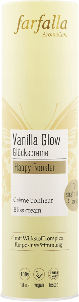 Farfalla Vanilla Glow Glückscreme, Happy Booster, 30ml - Farfalla