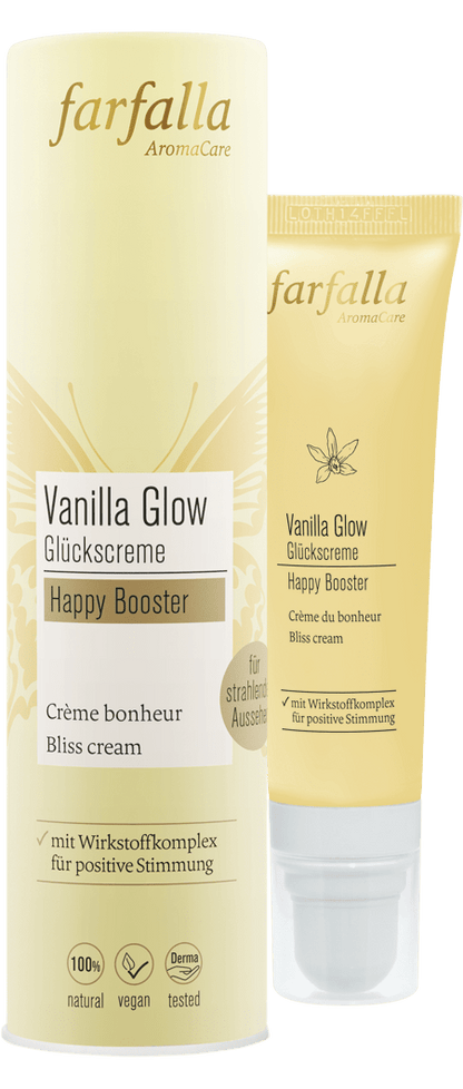 Farfalla Vanilla Glow Glückscreme, Happy Booster, 30ml - Farfalla
