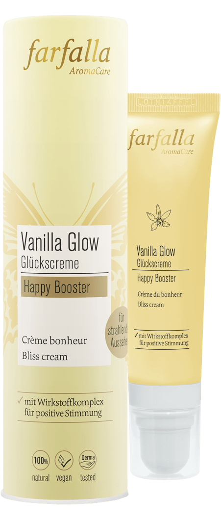 Farfalla Vanilla Glow Glückscreme, Happy Booster, 30ml - Farfalla