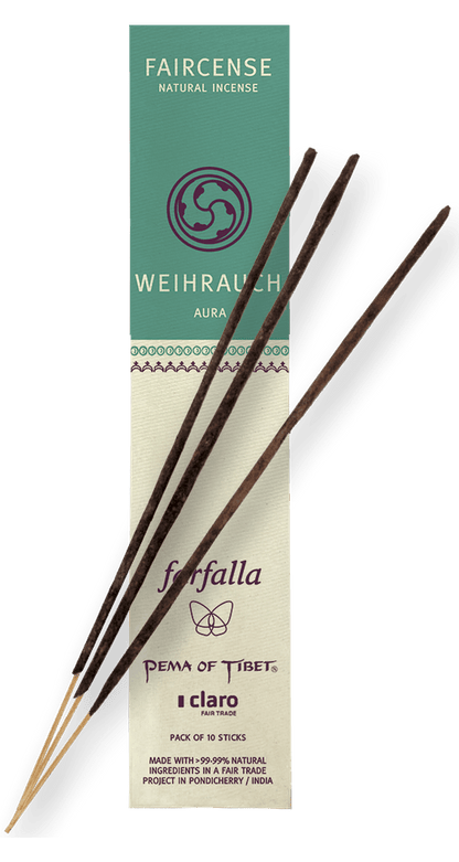 Farfalla Weihrauch / Aura, Faircense Räucherstäbchen - Farfalla