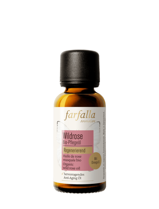 Farfalla – Wildrose Bio-Pflegeöl, regenerierend, 30 ml - Farfalla