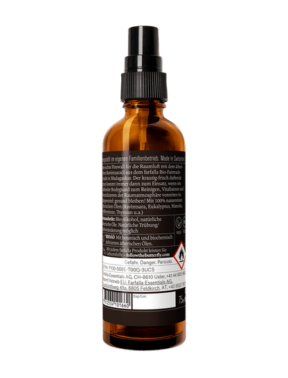 Farfalla – Winterschutz Bio-Raumspray, Bleib gesund, 75 ml - Farfalla