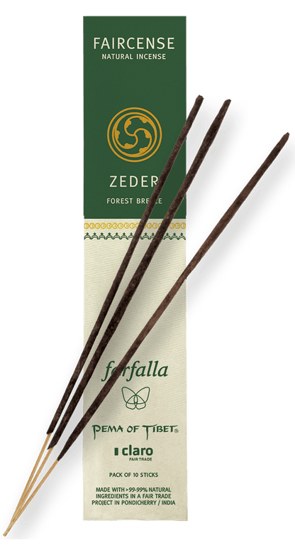 Farfalla Zeder / Forest Breeze, Faircense Räucherstäbchen - Farfalla