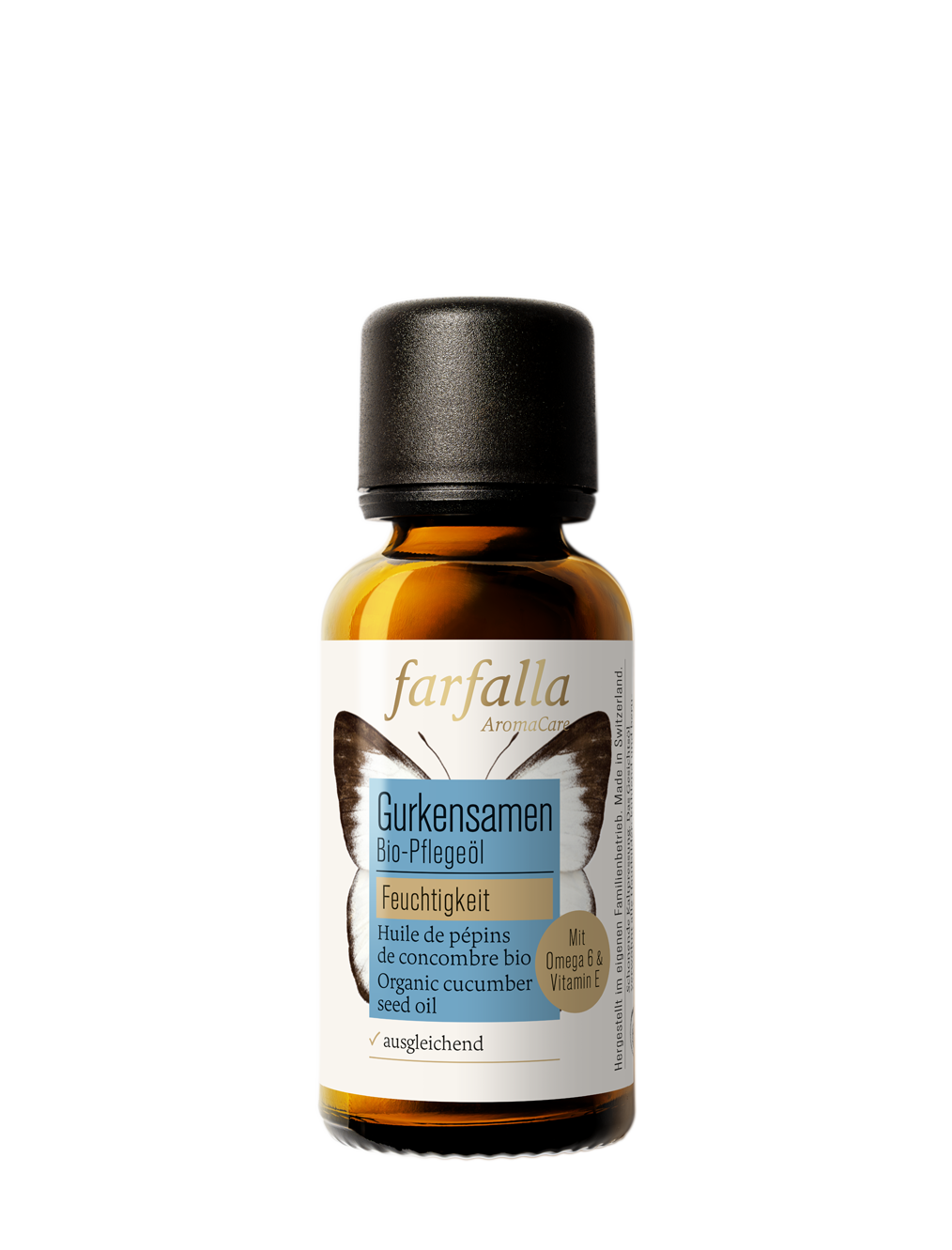 Farfalla – Gurkensamen, Bio-Pflegeöl, Feuchtigkeit, 30 ml