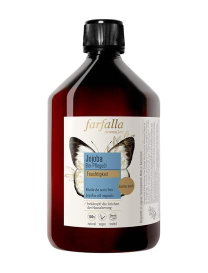 Farfalla – Jojoba Bio-Pflegeöl, Feuchtigkeit, 500 ml