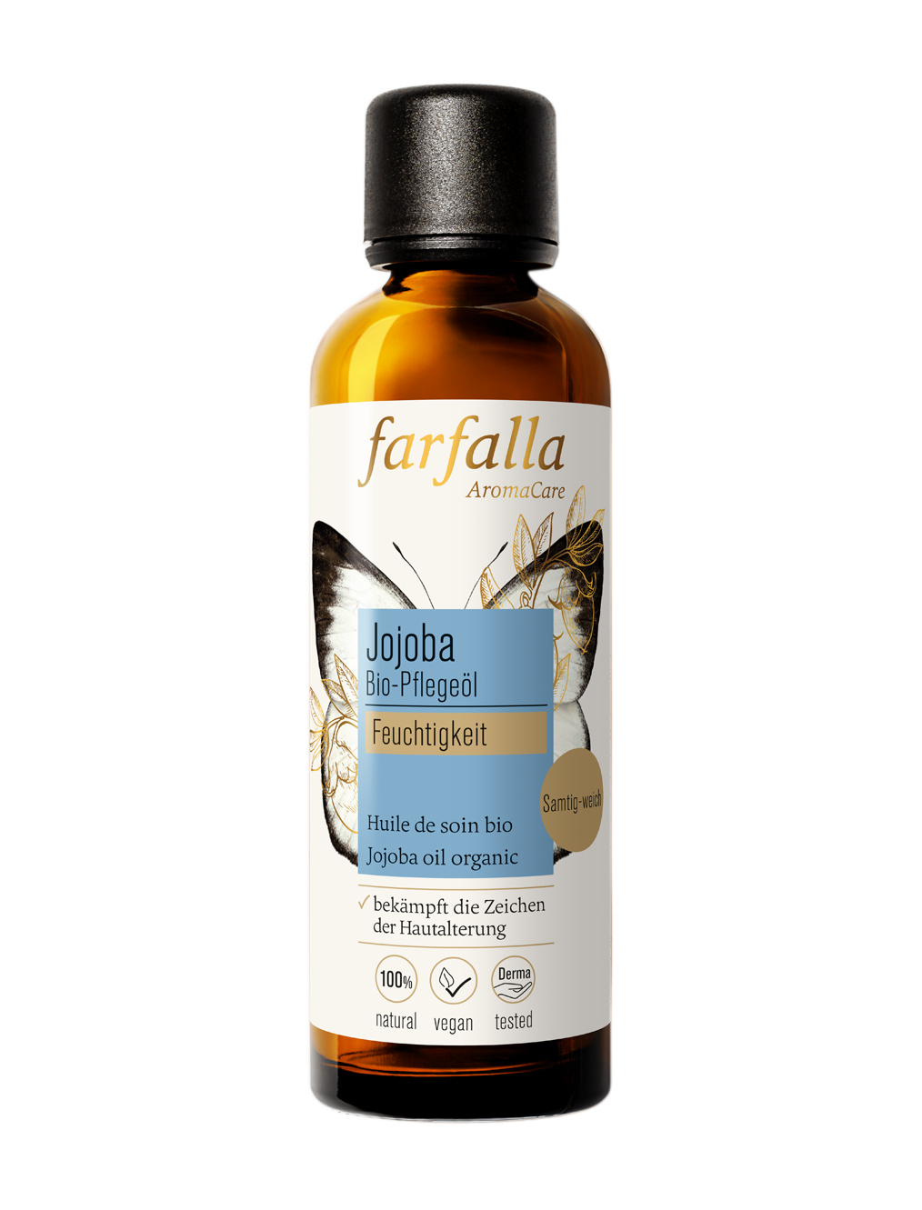 Farfalla – Jojoba Bio-Pflegeöl, Feuchtigkeit, 75 ml