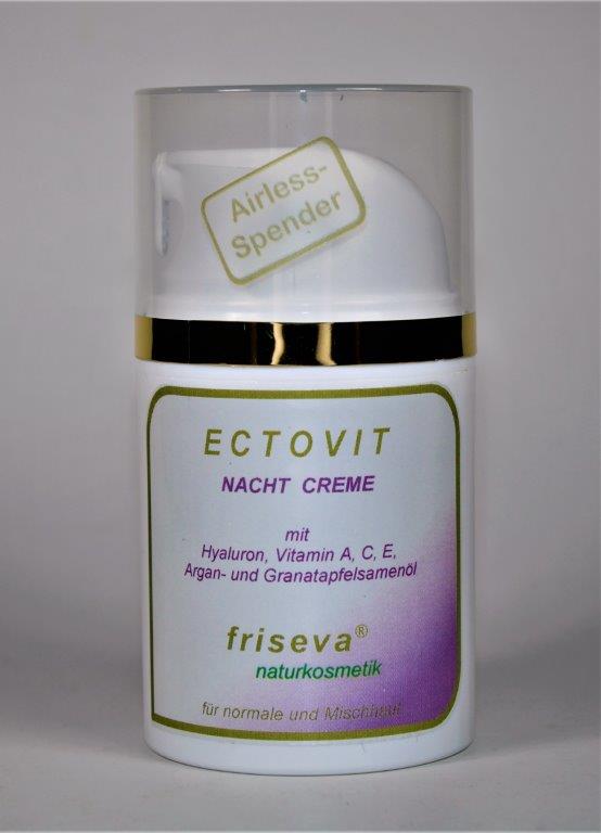 Friseva Ectovit Nachtcreme für normale Haut und Mischhaut 50 ml - Friseva
