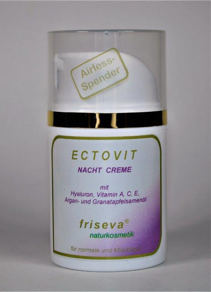 Friseva Ectovit Nachtcreme für normale Haut und Mischhaut 50 ml - Friseva