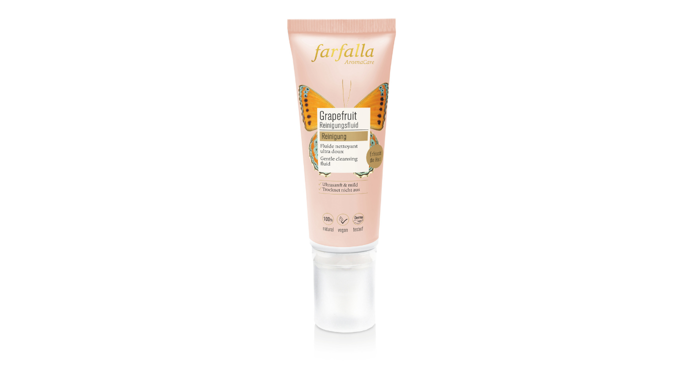 Farfalla Grapefruit Reinigung Ultrasanftes Reinigungsfluid 75 ml