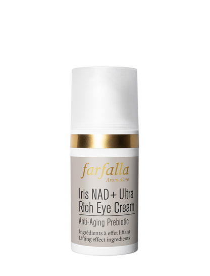 Farfalla Iris NAD+ Ultra Rich Eye Cream, Anti-Aging Prebiotic 15 ml