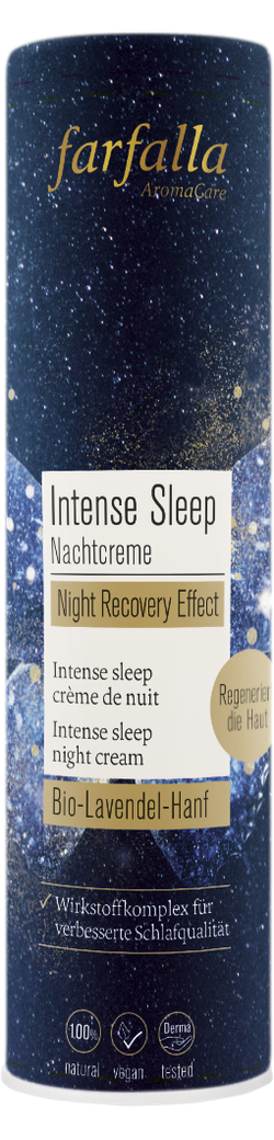 Farfalla Intense Sleep Nachtcreme, Night Recovery Effect, 30ml