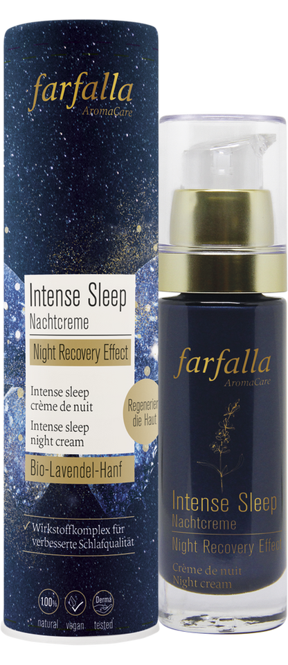 Farfalla Intense Sleep Nachtcreme, Night Recovery Effect, 30ml
