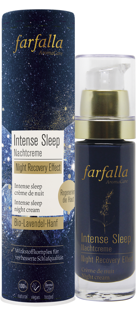 Farfalla Intense Sleep Nachtcreme, Night Recovery Effect, 30ml
