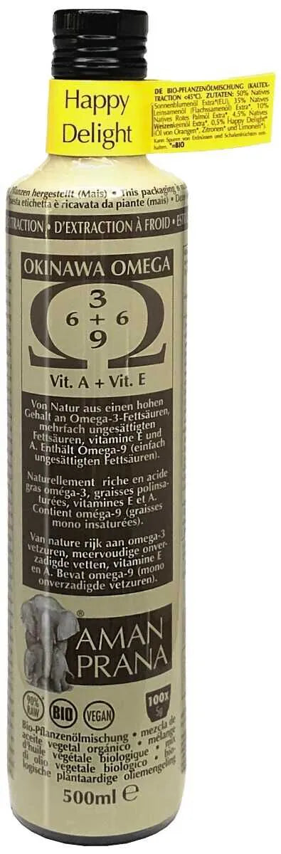 Amanprana Okinawa Omega Happy Delight 500 ml