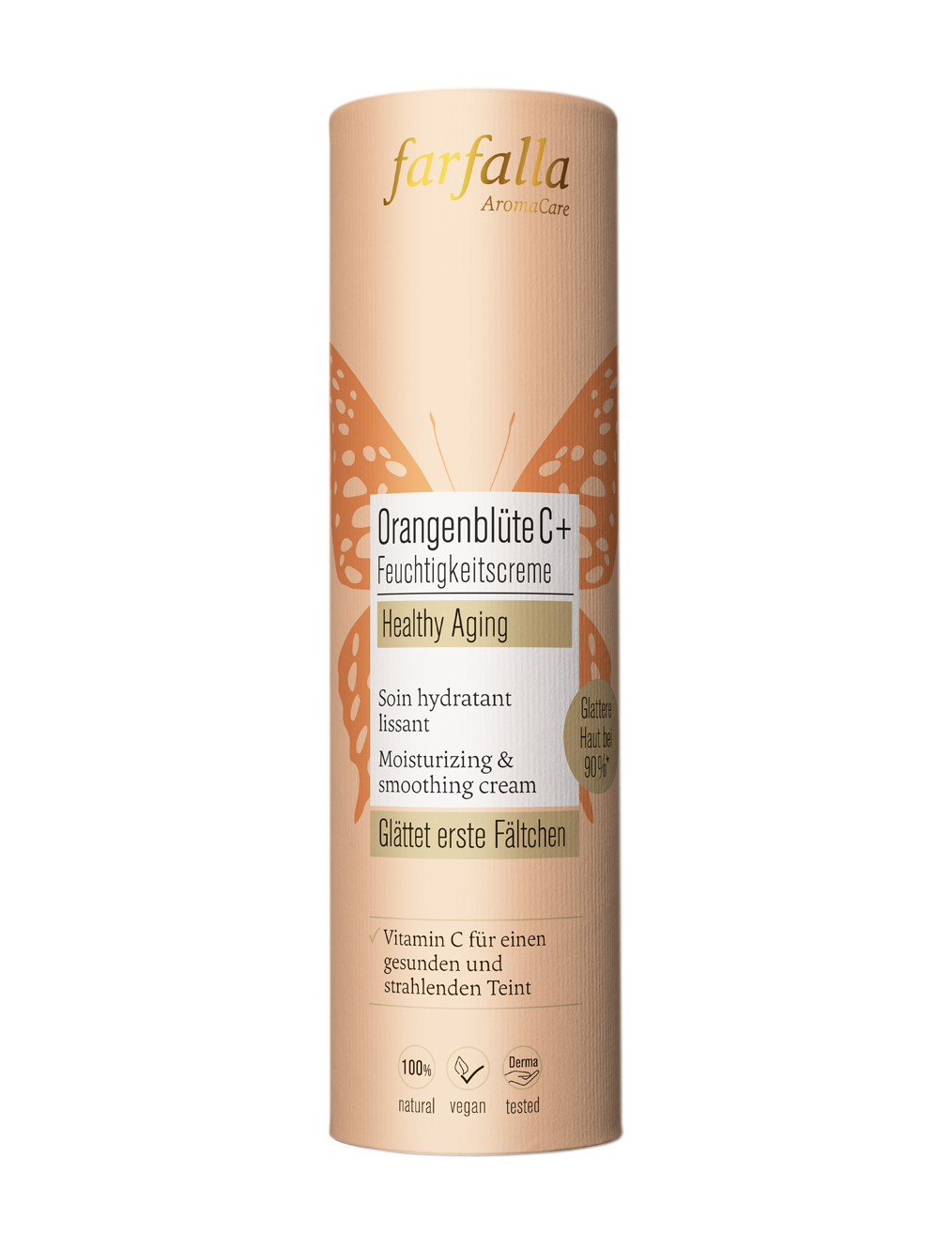 Farfalla Orangenblüte C+ Feuchtigkeitscreme, Healthy Aging, 30ml