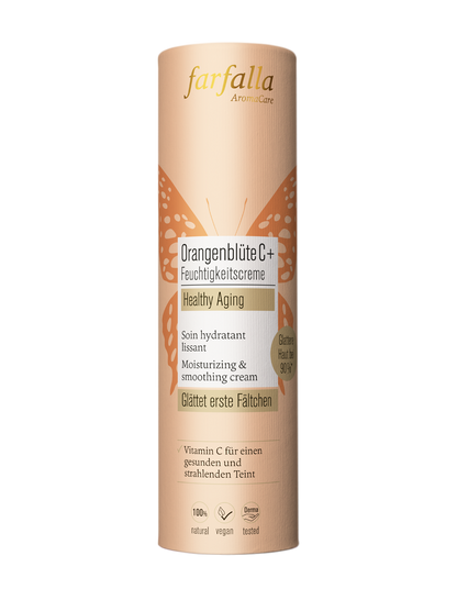 Farfalla Orangenblüte C+ Feuchtigkeitscreme, Healthy Aging, 30ml