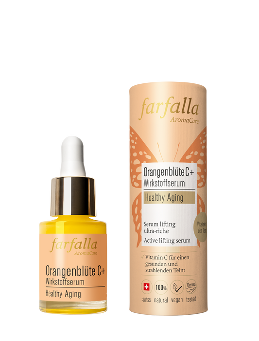 Farfalla Orangenblüte C+ Wirkstoffserum, Healthy Aging, 15ml