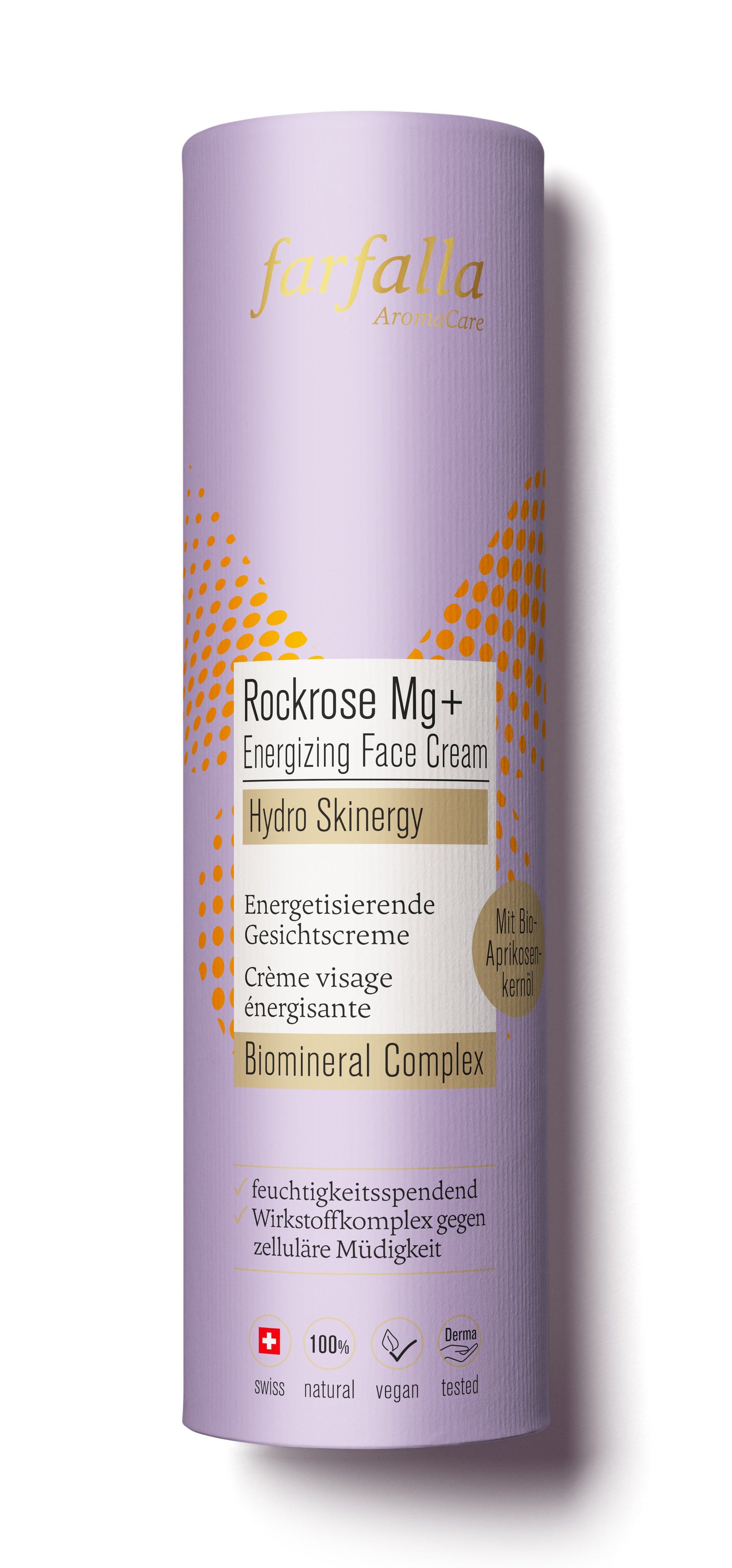 Rockrose Mg+ Energizing Face Cream, Hydro Skinergy, 30ml - Vorderansicht
