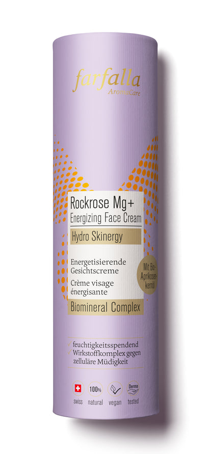 Rockrose Mg+ Energizing Face Cream, Hydro Skinergy, 30ml - Vorderansicht
