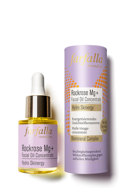 Rockrose Mg+ Facial Oil Concentrate, Hydro Skinergy, 15ml - Kombiansicht