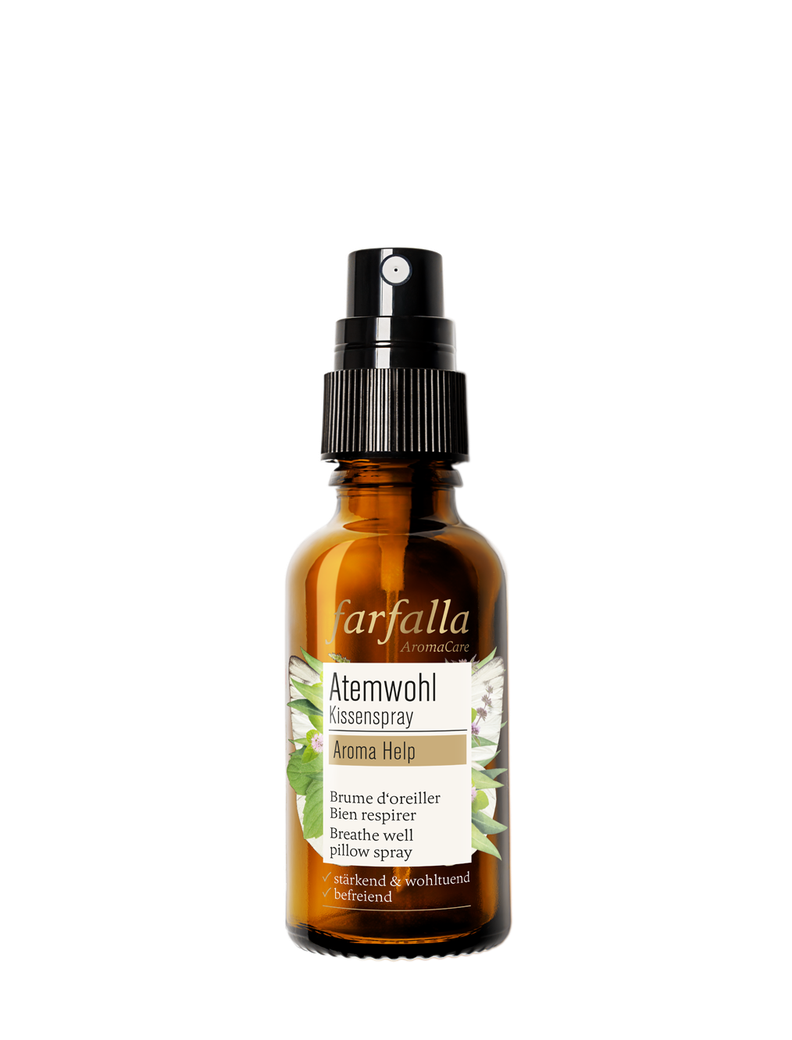 Farfalla – Atemwohl Kissenspray, Aroma Help, 30 ml