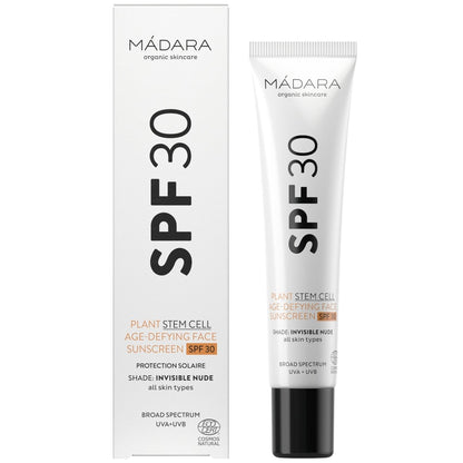 Madara Anti-Age Sonnenschutz mit Pflanzenstammzellen, SPF 30, 40 ml - Madara