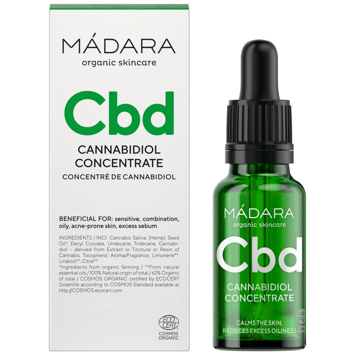 Madara Cannabidiol Konzentrat 17,5 ml - Madara