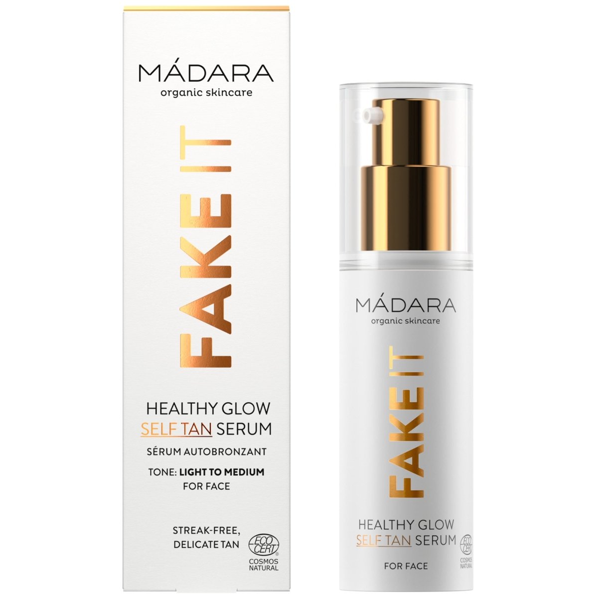 Madara FAKE IT Selbstbräunungsserum, 30 ml - Madara