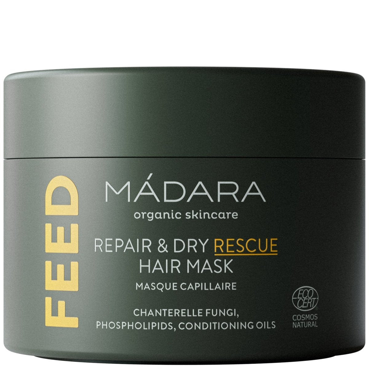 Mádara FEED Repair & Dry Rescue Hair Mask, 180 ml - Madara
