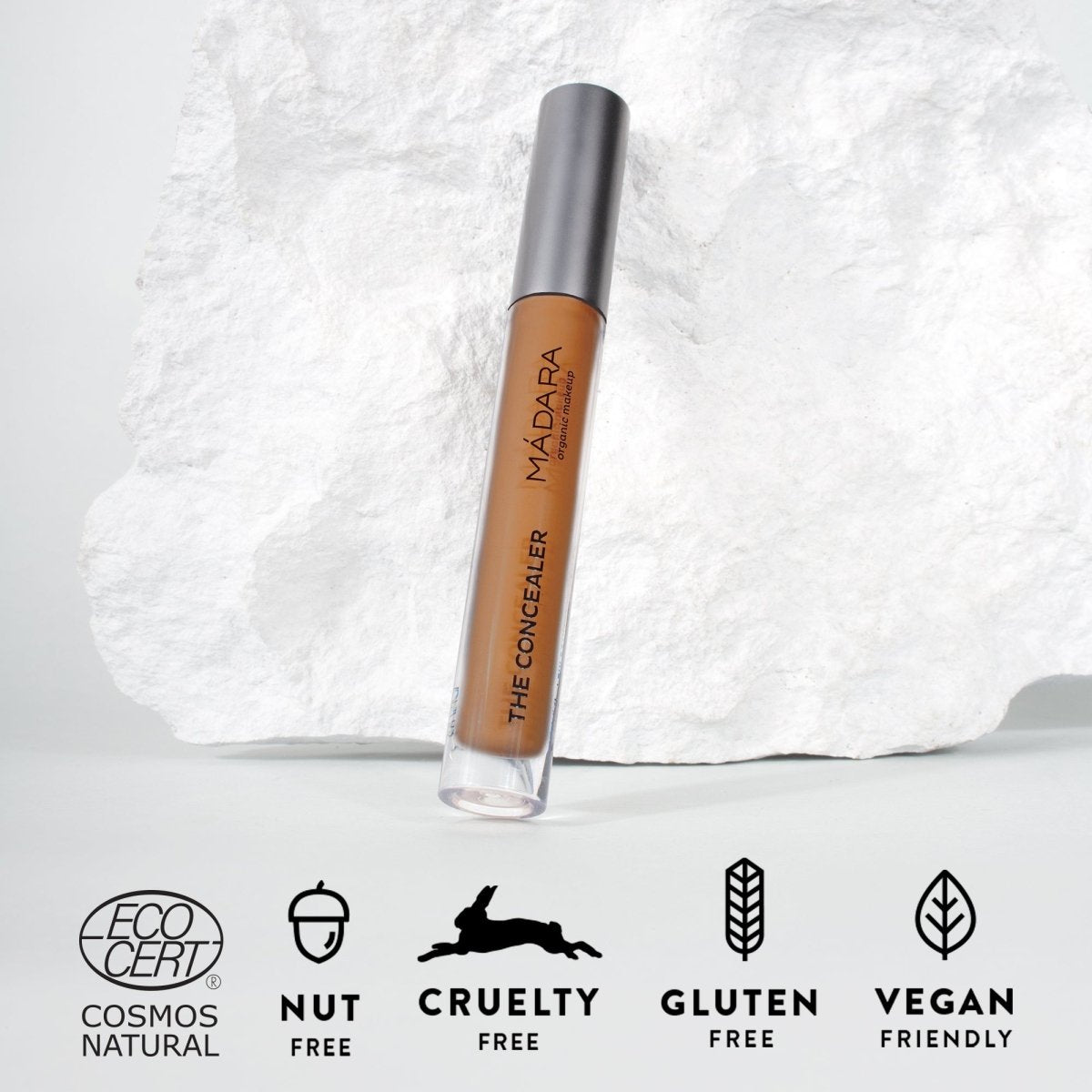 Madara Leuchtender perfektionierender Concealer Nr. 55 Hazelnut, 4 ml - Madara