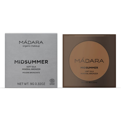 Madara MIDSUMMER Soft Silk Mineral Bronzer, 1 HEAT, 9 g - Madara