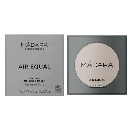 Madara Mineralischer Gesichtspuder - Air Equal Soft Mineral Powder Nr. 0 Translucent 9 g - Madara