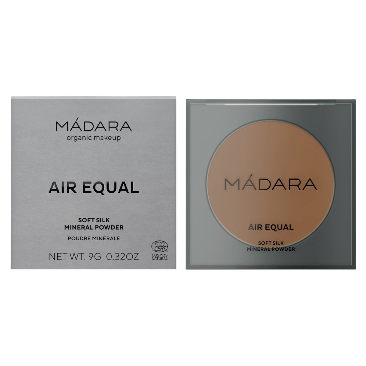 Madara Mineralischer Gesichtspuder - Air Equal Soft Mineral Powder Nr. 3 Deep 9 g - Madara