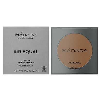 Madara Mineralischer Gesichtspuder - Air Equal Soft Mineral Powder Nr. 3 Deep 9 g - Madara